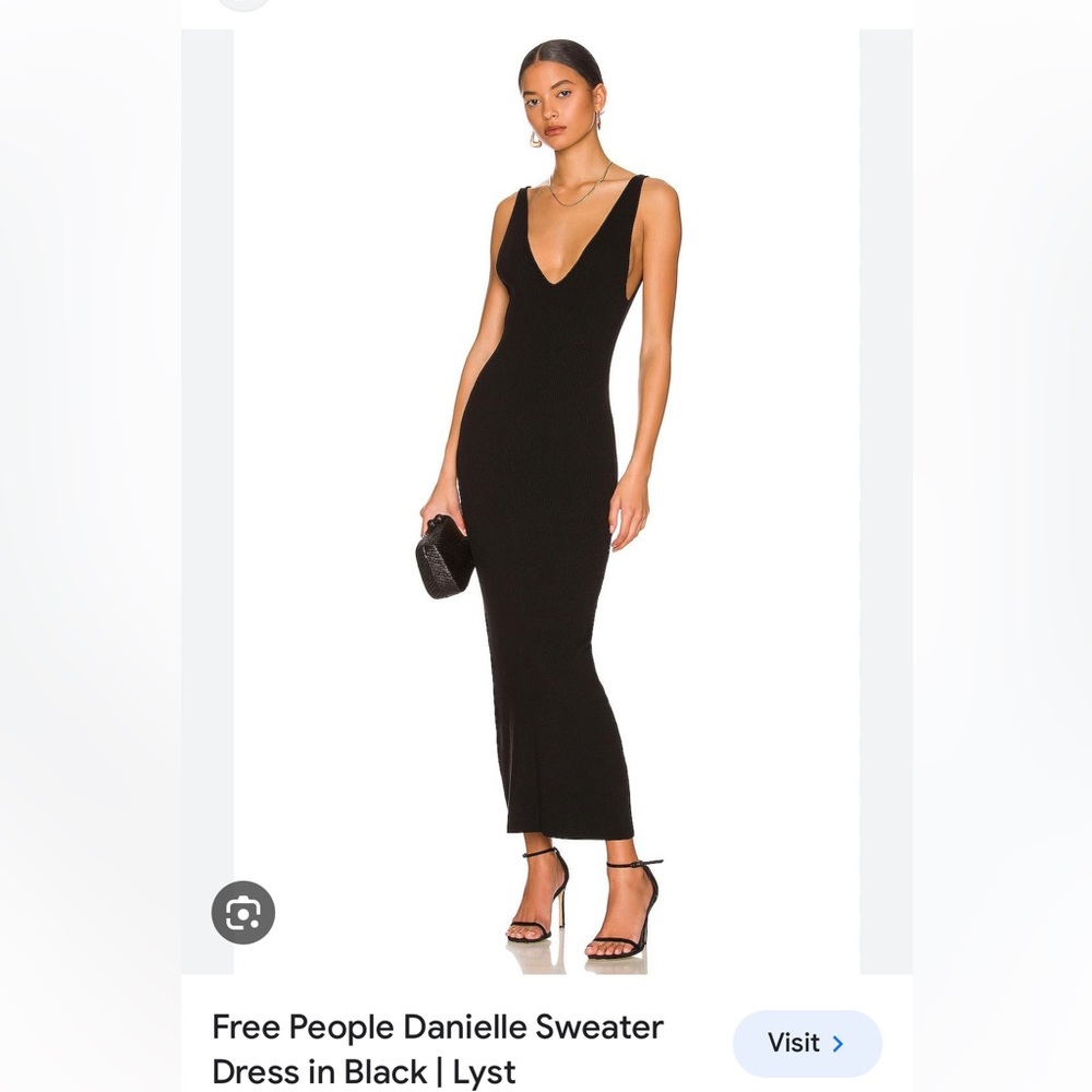RESERVED: FP Danielle maxi sweater dress